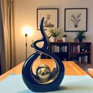 Lovers Figurine Modern Ceramic